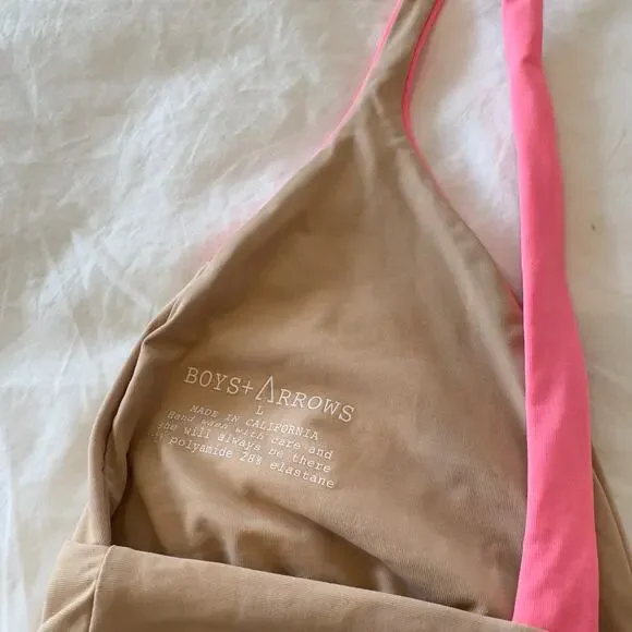 Boys + Arrows Shelby The Shipwreck Barefoot Bikini Top Size L - Picture 2 of 4